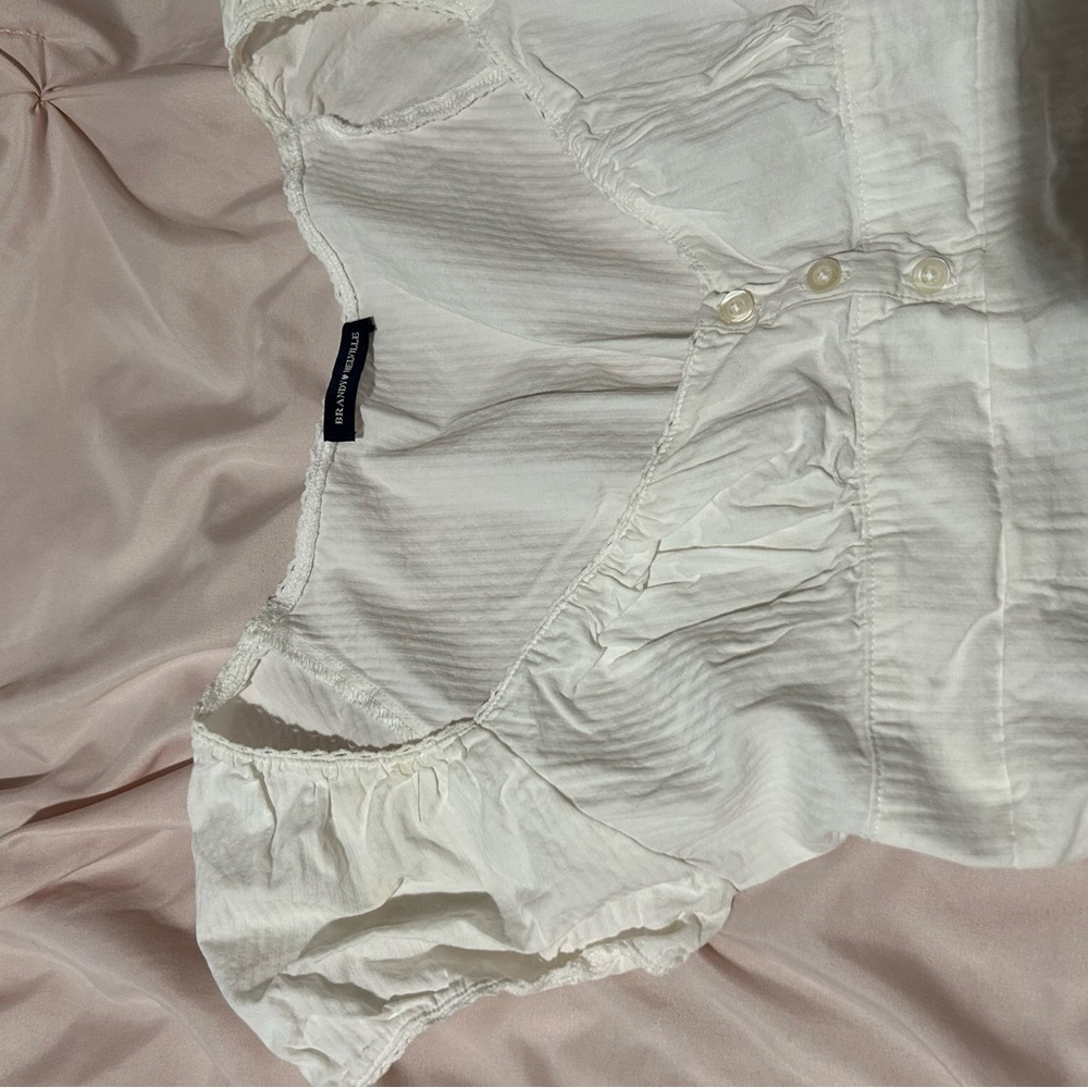 Brandy Melville Cream Blouse